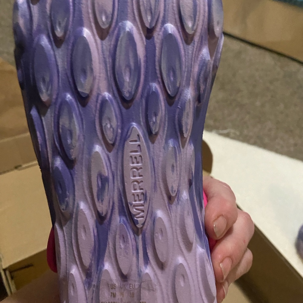 Merrell Women's Athletic Shoes in Purple and light purple never worn.
